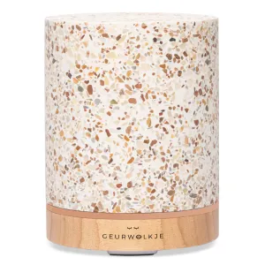 Living Green Geurwolkje Aroma Diffuser - Terrazzo Ovaal - 200 ml